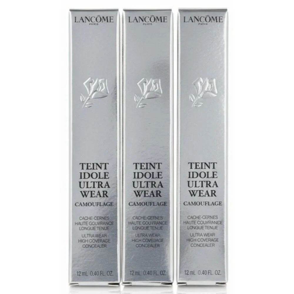 Lancome TEINT‎ IDOLE ULTRA WEAR CAMOUFLAGE CONCEALER 465 SUEDE (C) 3 Pack NEW